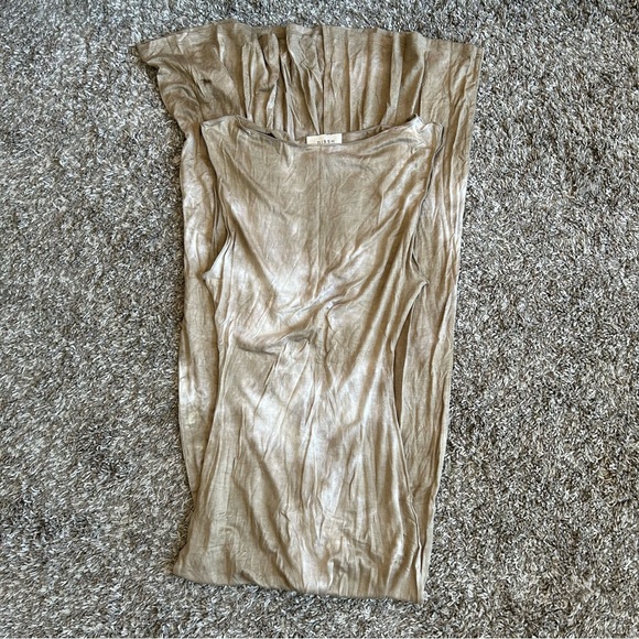 NEW DISSH Sawyer Tie-Dye Midi/Maxi Dress - Light Casper Moss - Picture 7 of 10